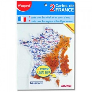 Learn Foreign Language Skills Map France Blotter Geography